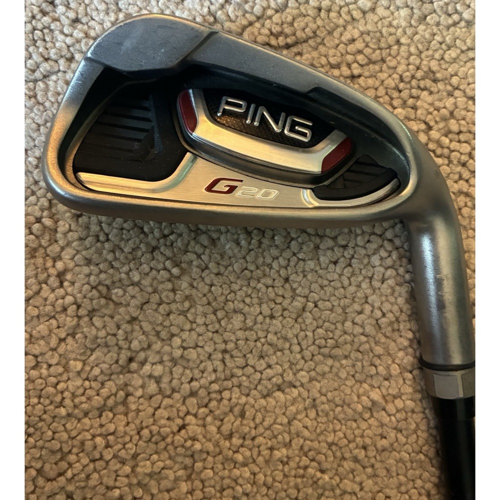 Ping G20 7 Iron Gold Dot 4* Flat RH Regular Flex